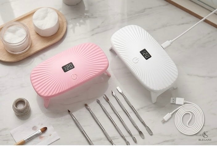 Lampe à ongles UV portative et de bureau 2 en 1