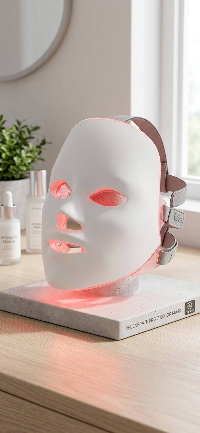 Masque Facial LED Rechargeable