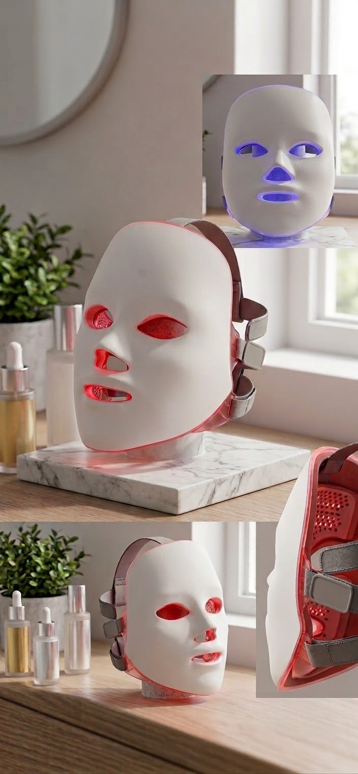 Masque Facial LED Rechargeable