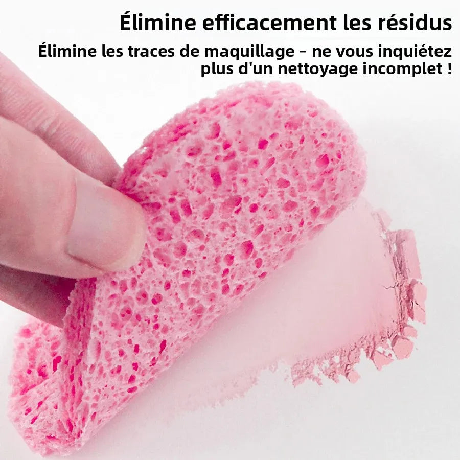 Éponges pour le visage en Cellulose